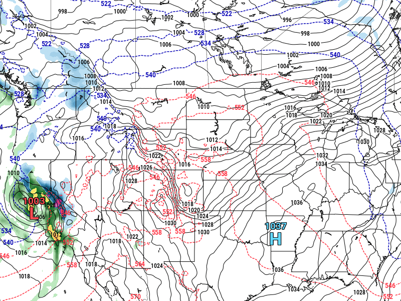 Interpreting the Surface Analysis Chart